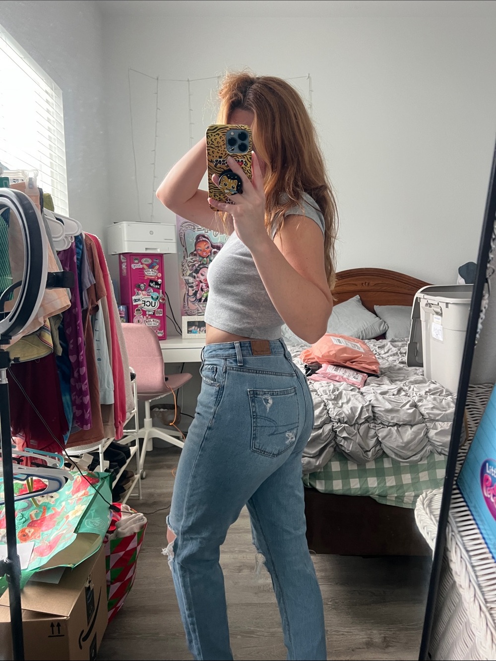 American Eagle Light Blue Denim Jeans